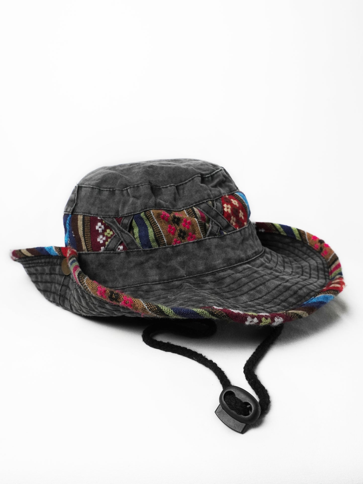 Cappello a Pescatore Etnico Falda Ampia