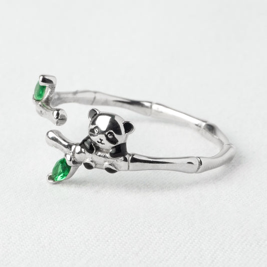 Anello Panda Bambù