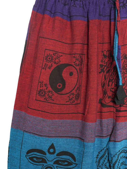 Pantalone Etnico Symbol Flow - Multicolor