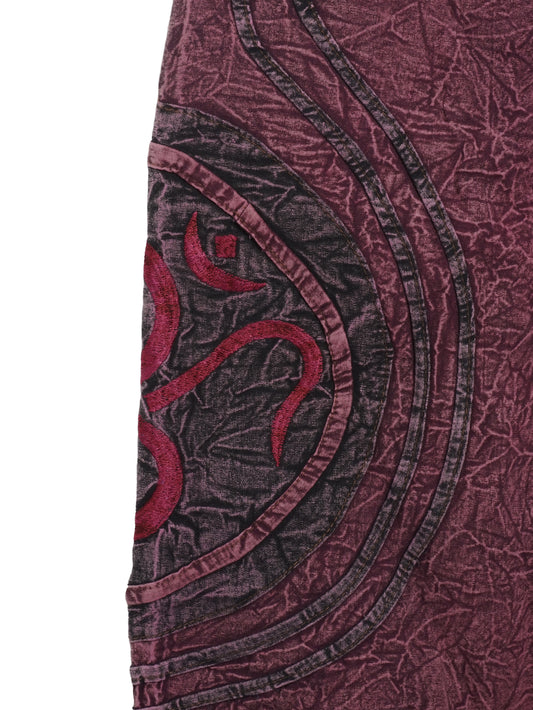 Pantalone Etnico Om Flow - Bordeaux