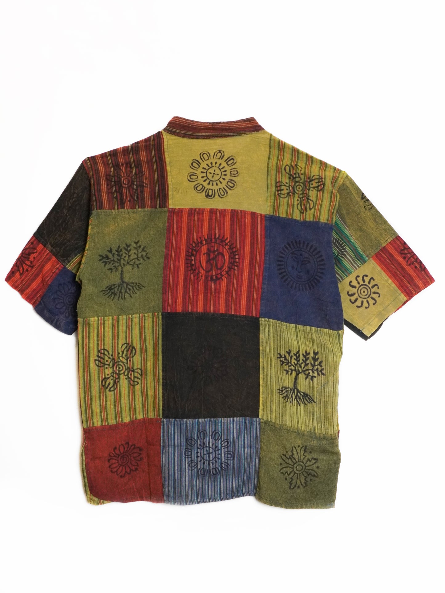 T-Shirt Etnica Patchwork Nepal