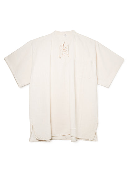 Camicia Ecuadoriana con Ricamo Artigianale