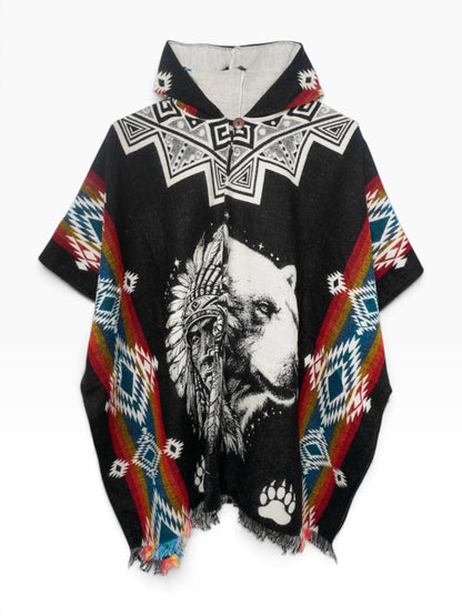 Poncho artigianale andino – Spirito dell’Orso