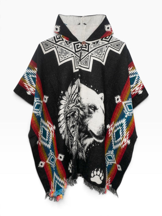 Poncho artigianale andino – Spirito dell’Orso
