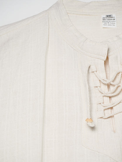 Camicia Ecuadoriana con Ricamo Artigianale