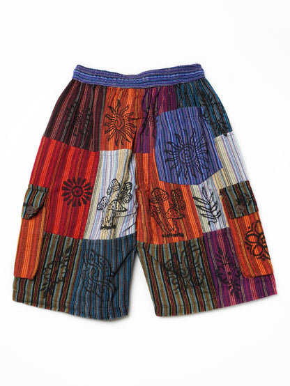 Pantaloncini Patchwork Nomad
