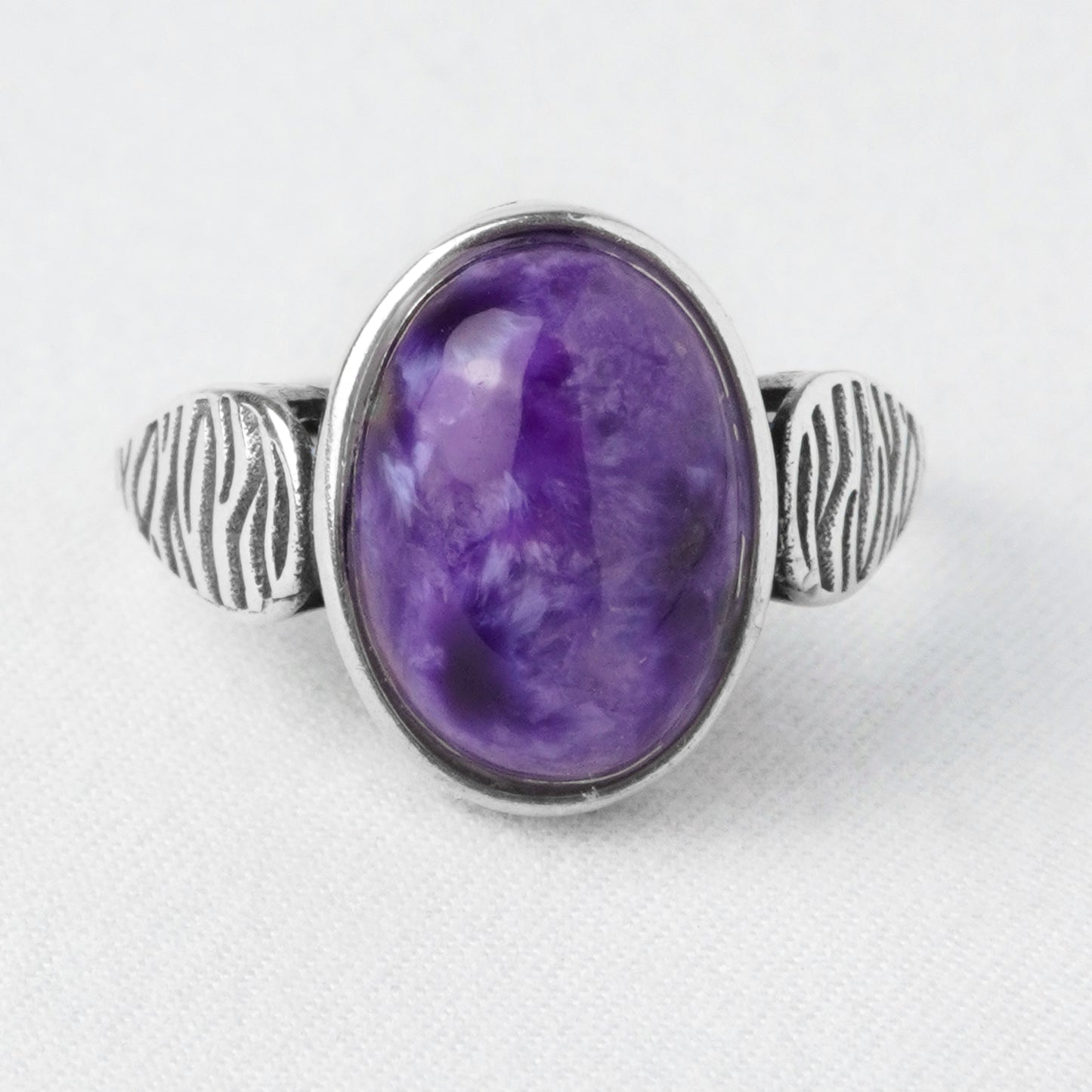 Anello Energia Viola – Charoite