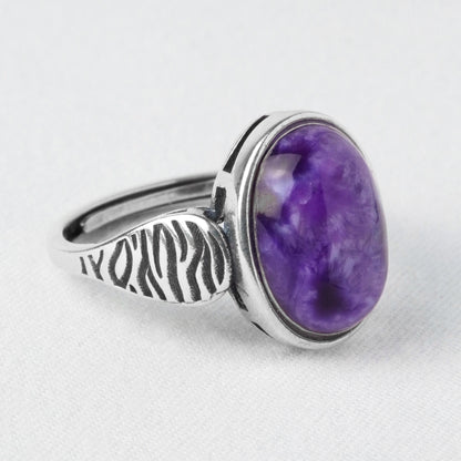 Anello Energia Viola – Charoite