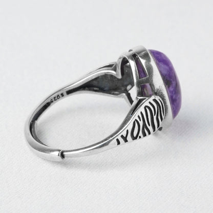 Anello Energia Viola – Charoite