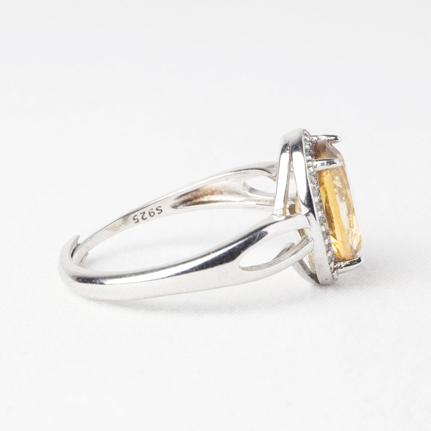 Anello Luce Dorata – Citrino