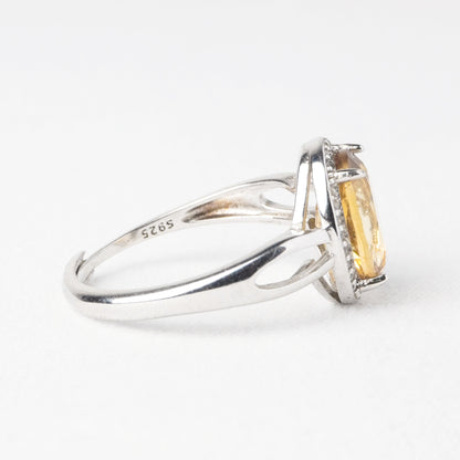 Anello Luce Dorata – Citrino