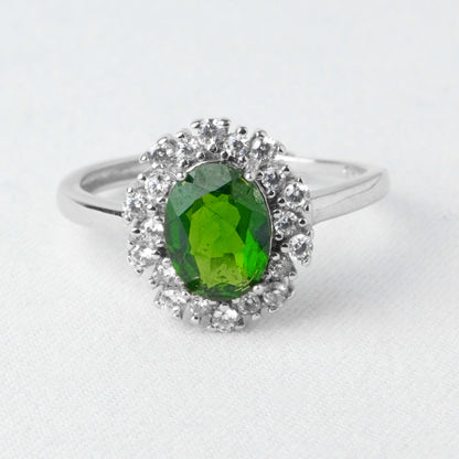 Anello Foresta Profonda – Diopside