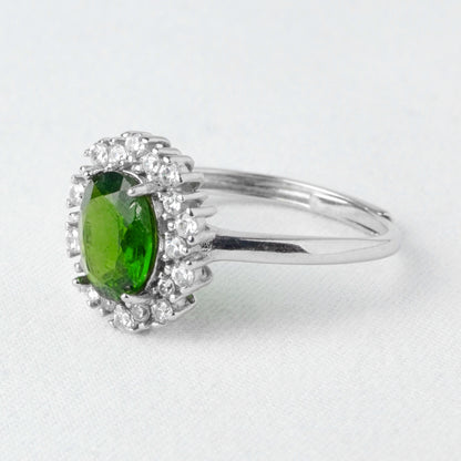 Anello Foresta Profonda – Diopside
