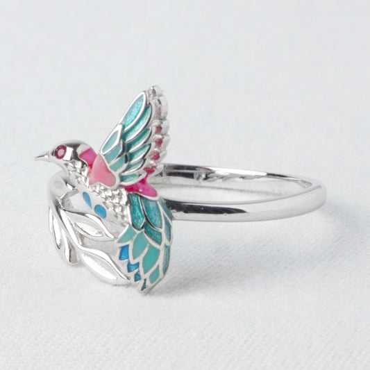 Anello Colibrì Aurora