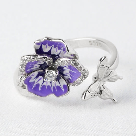 Anello Viola in Volo