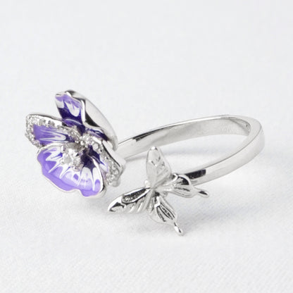 Anello Viola in Volo
