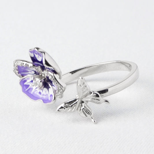 Anello Viola in Volo