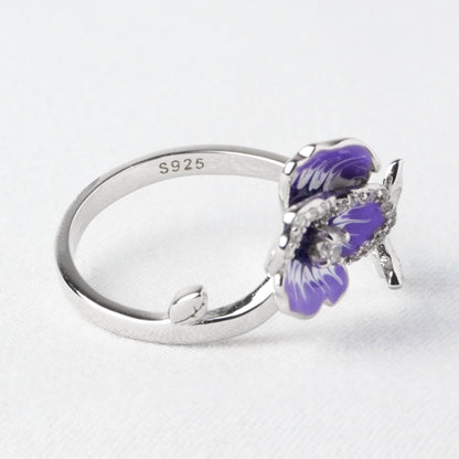 Anello Viola in Volo