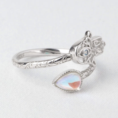 Anello Mano di Fatima e Occhio