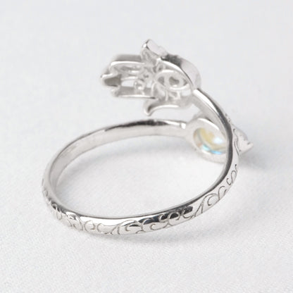 Anello Mano di Fatima e Occhio