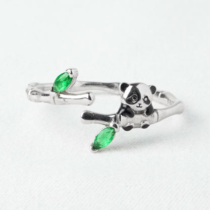Anello Panda Bambù