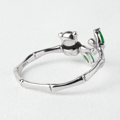 Anello Panda Bambù
