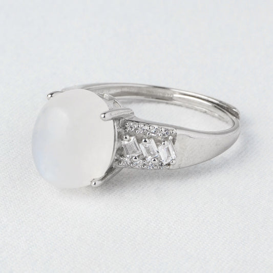 Anello Aura Lunare – Pietra di Luna