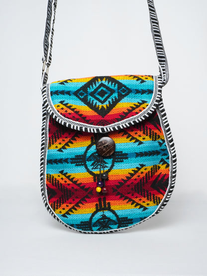 Borsa Tracolla Mezzaluna Andina - Misura Grande