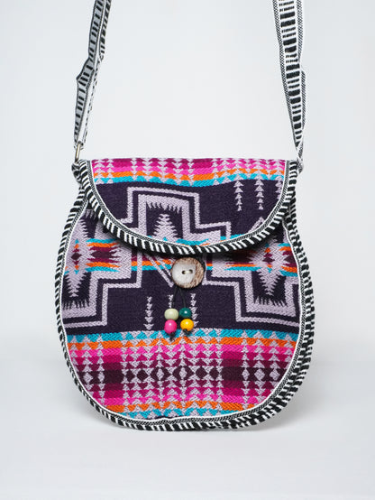 Borsa Tracolla Mezzaluna Andina - Misura Grande