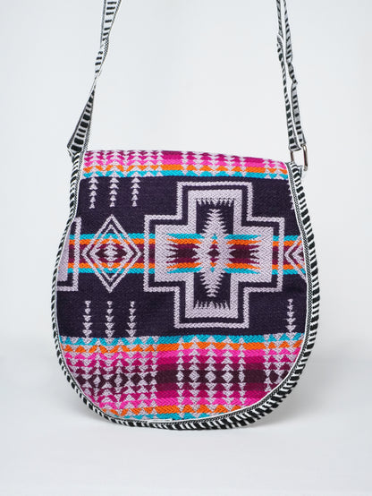 Borsa Tracolla Mezzaluna Andina - Misura Grande