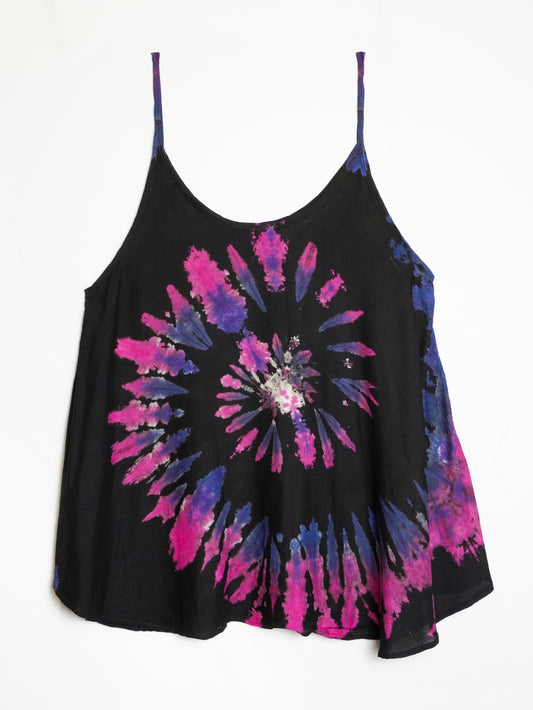 Canotta Tie-Dye Spirale Notturna