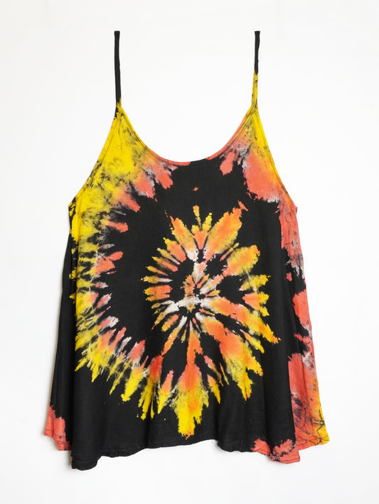 Canotta Tie-Dye Spirale Solare