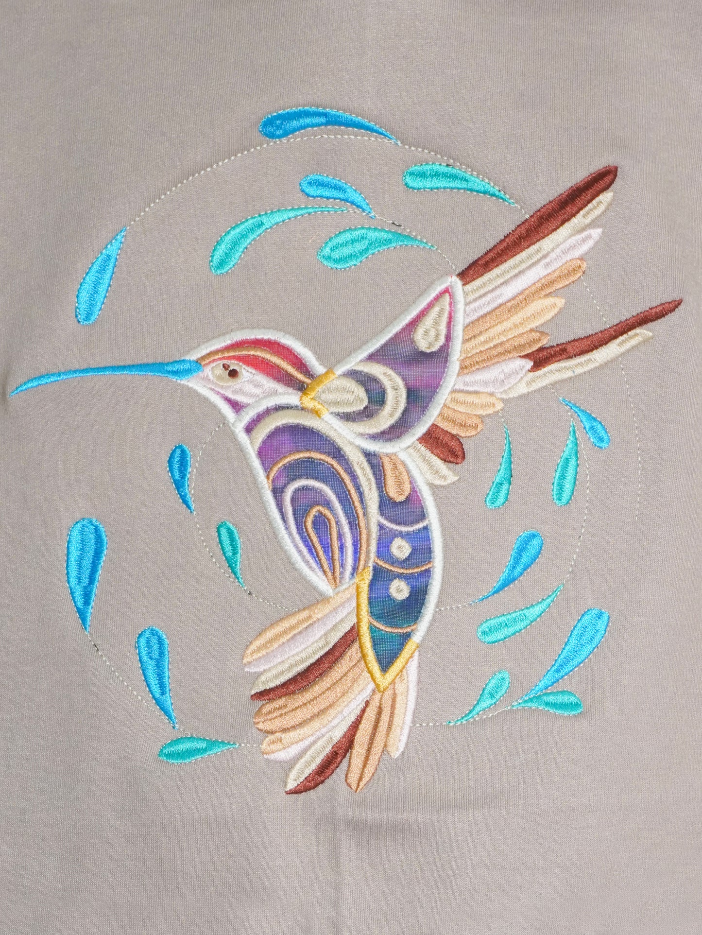 Felpa Etnica Colibrì