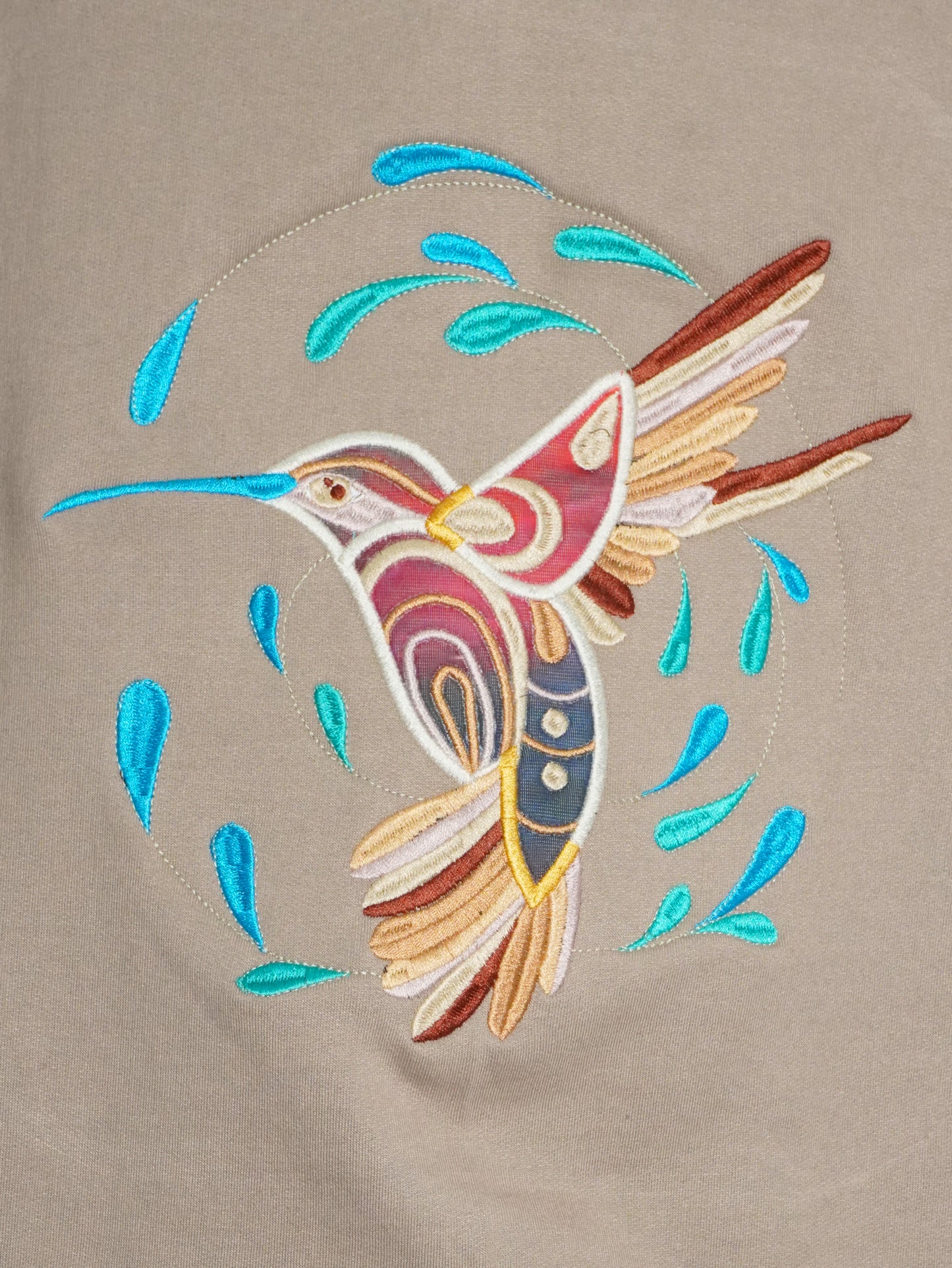 Felpa Etnica Colibrì