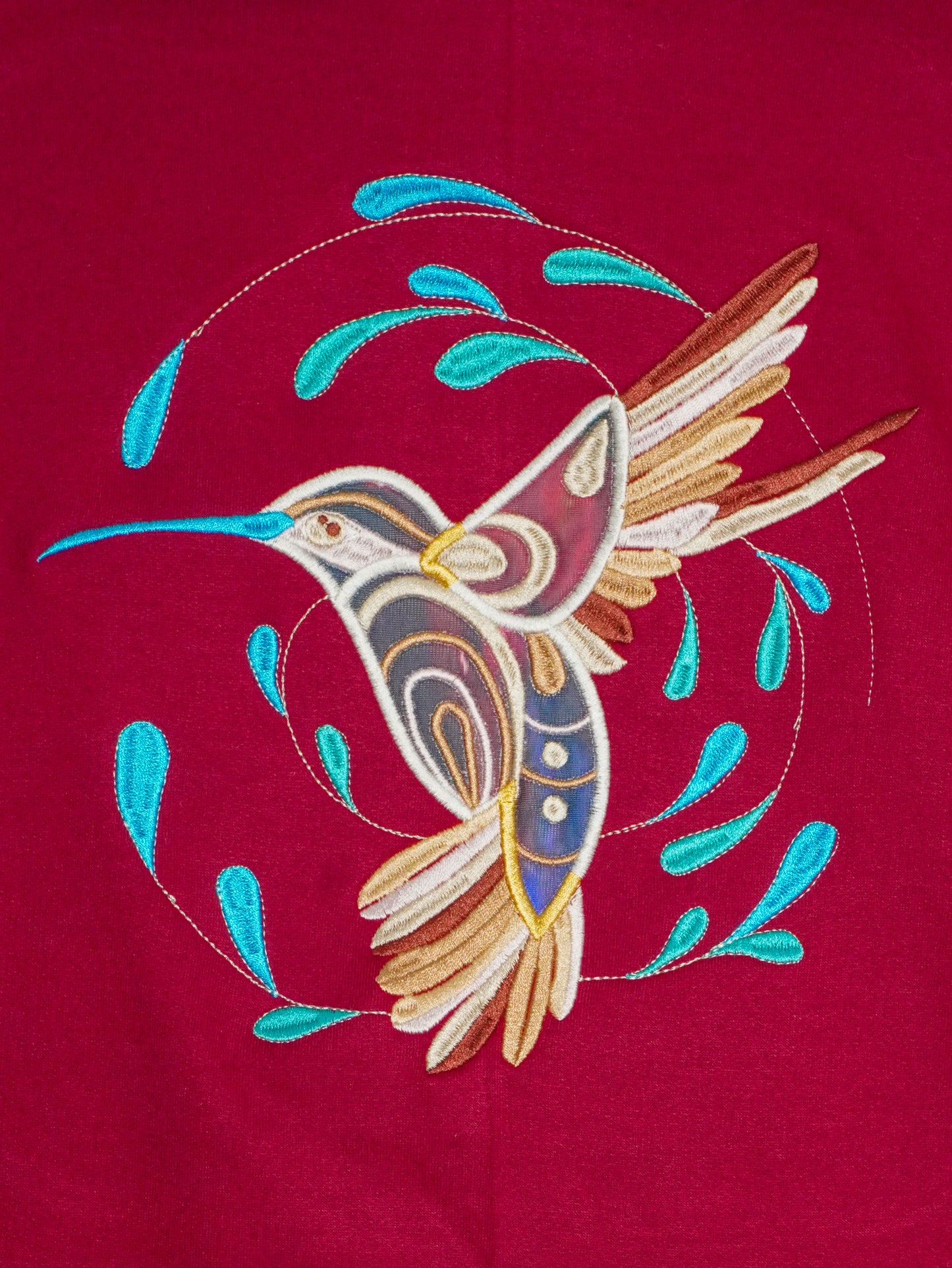 Felpa Etnica Colibrì