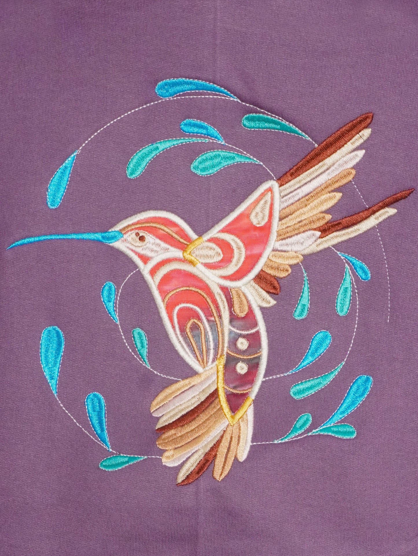 Felpa Etnica Colibrì