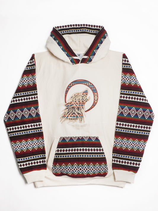 Felpa Etnica Spirito del Lupo