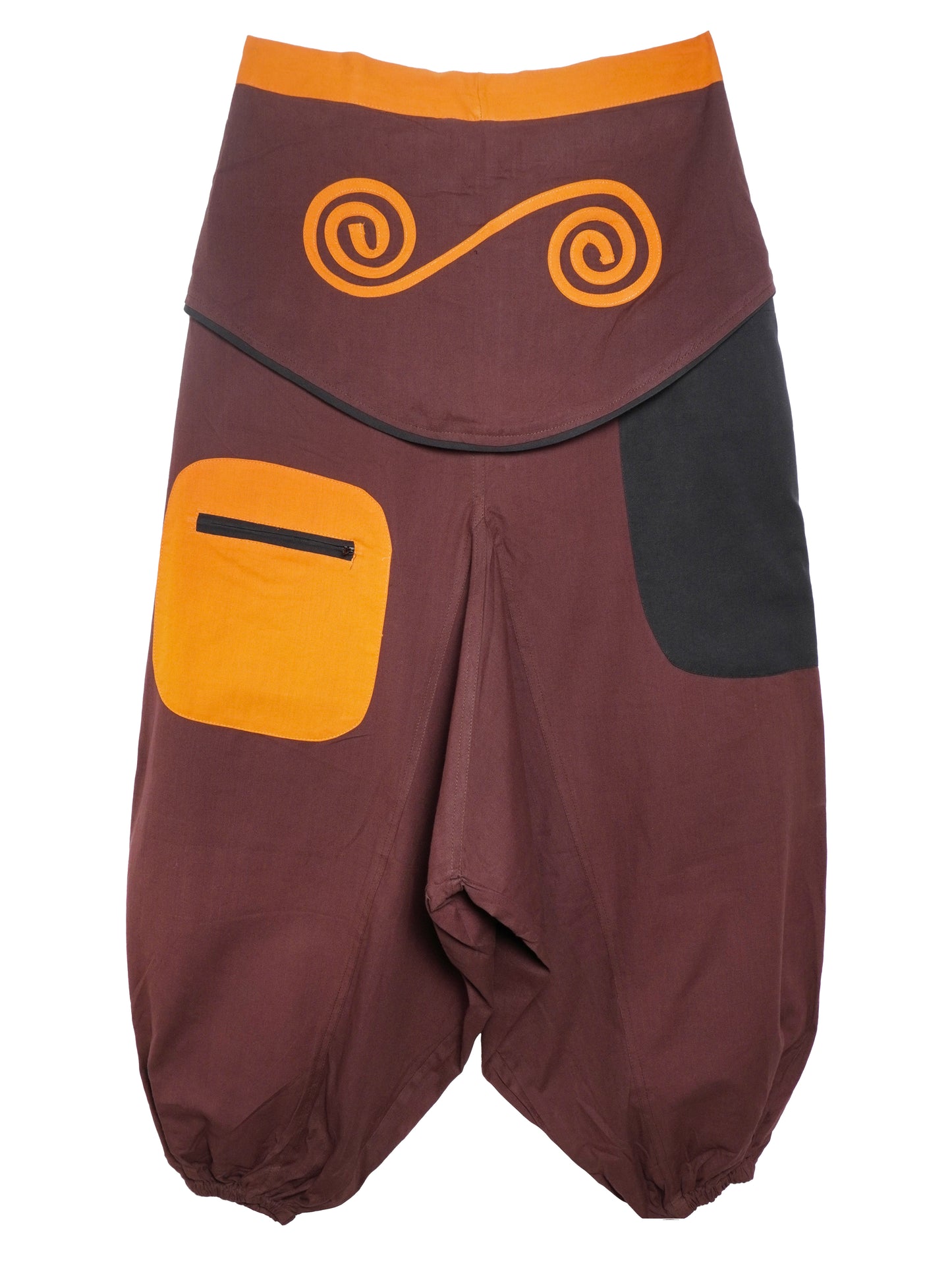 Pantalone Etnico Spiral Flow - Viola