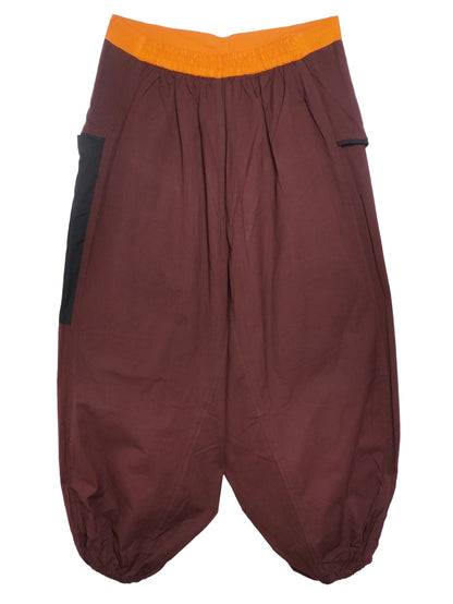 Pantalone Etnico Spiral Flow - Marrone