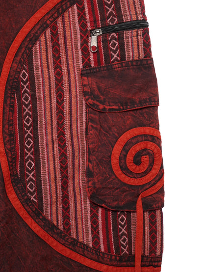 Pantalone Etnico "Ravana" - Rosso