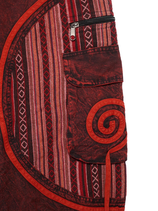 Pantalone Etnico "Ravana" - Rosso