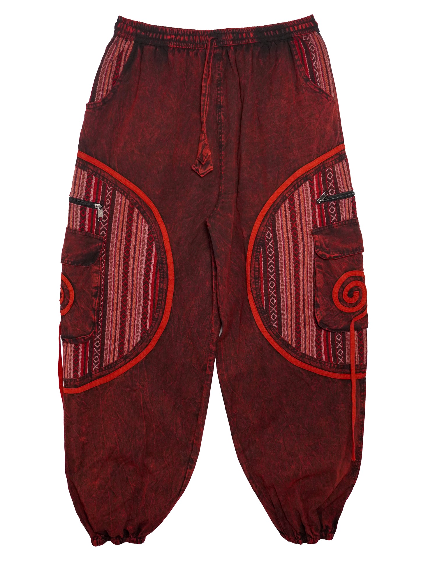 Pantalone Etnico "Ravana" - Rosso