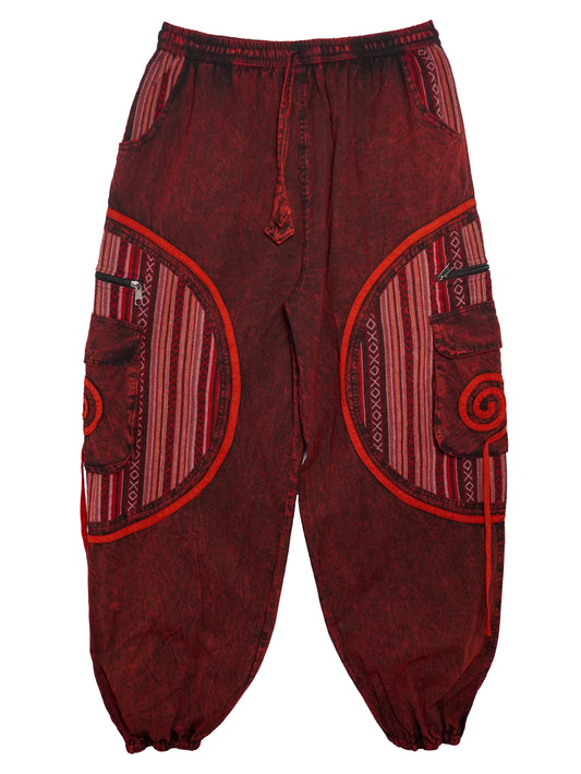 Pantalone Etnico "Ravana" - Rosso