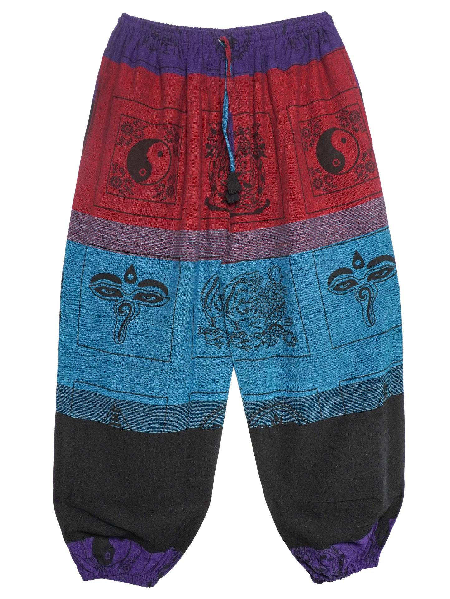 Pantalone Etnico Symbol Flow - Multicolor