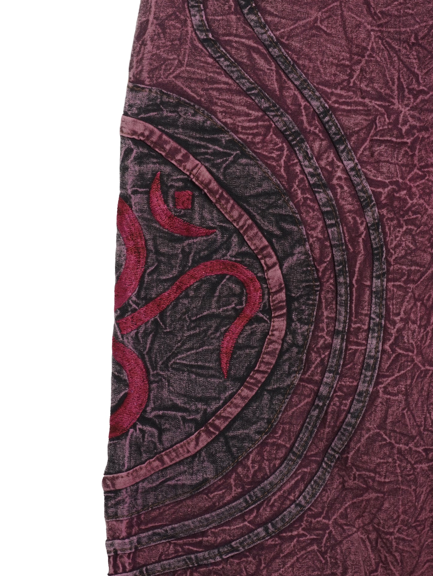 Pantalone Etnico Om Flow - Bordeaux