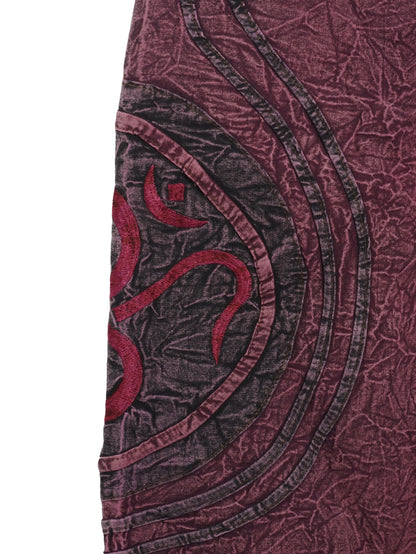 Pantalone Etnico Om Flow - Bordeaux
