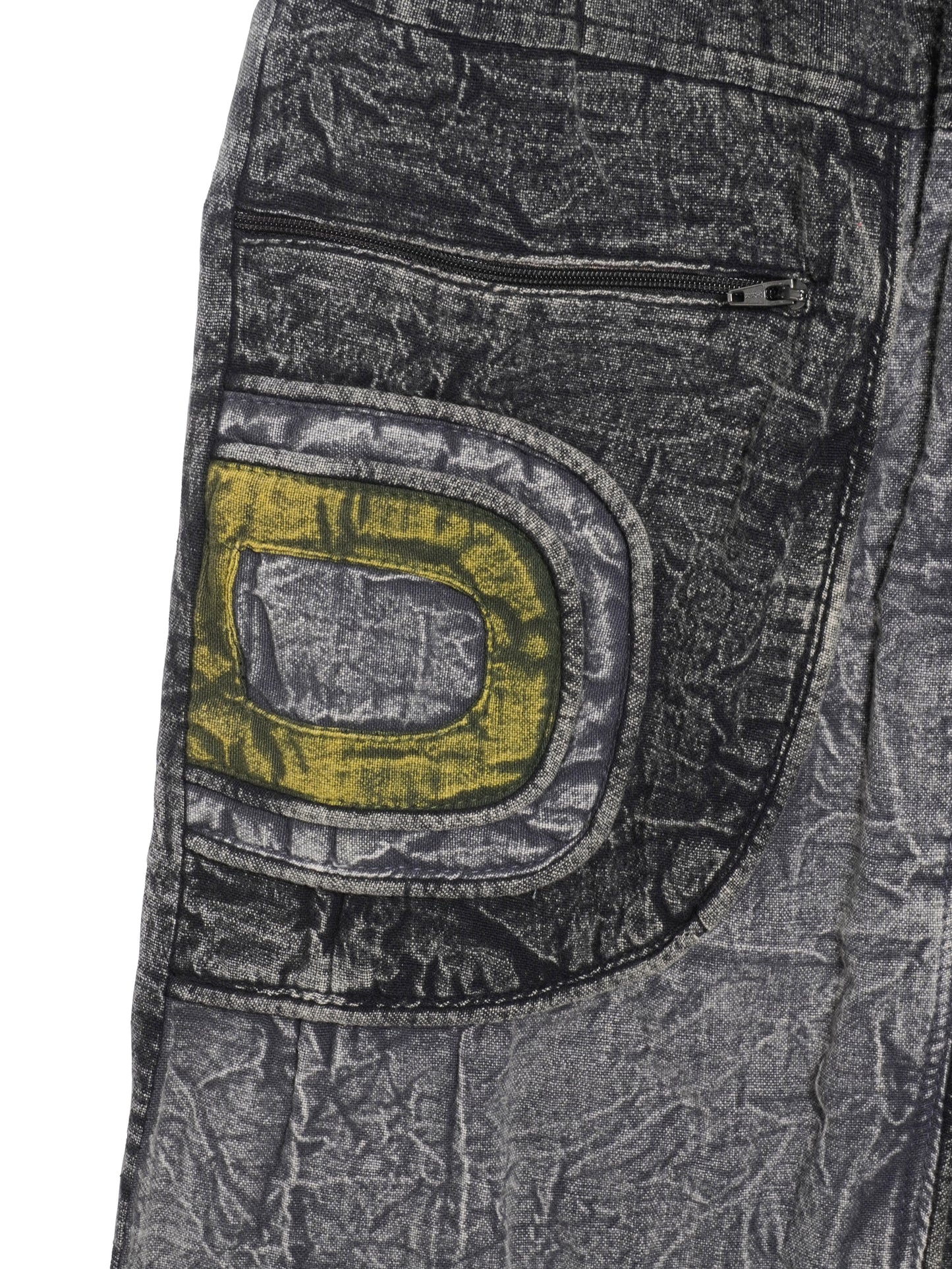 Pantalone Etnico Urban Patch - Grigio
