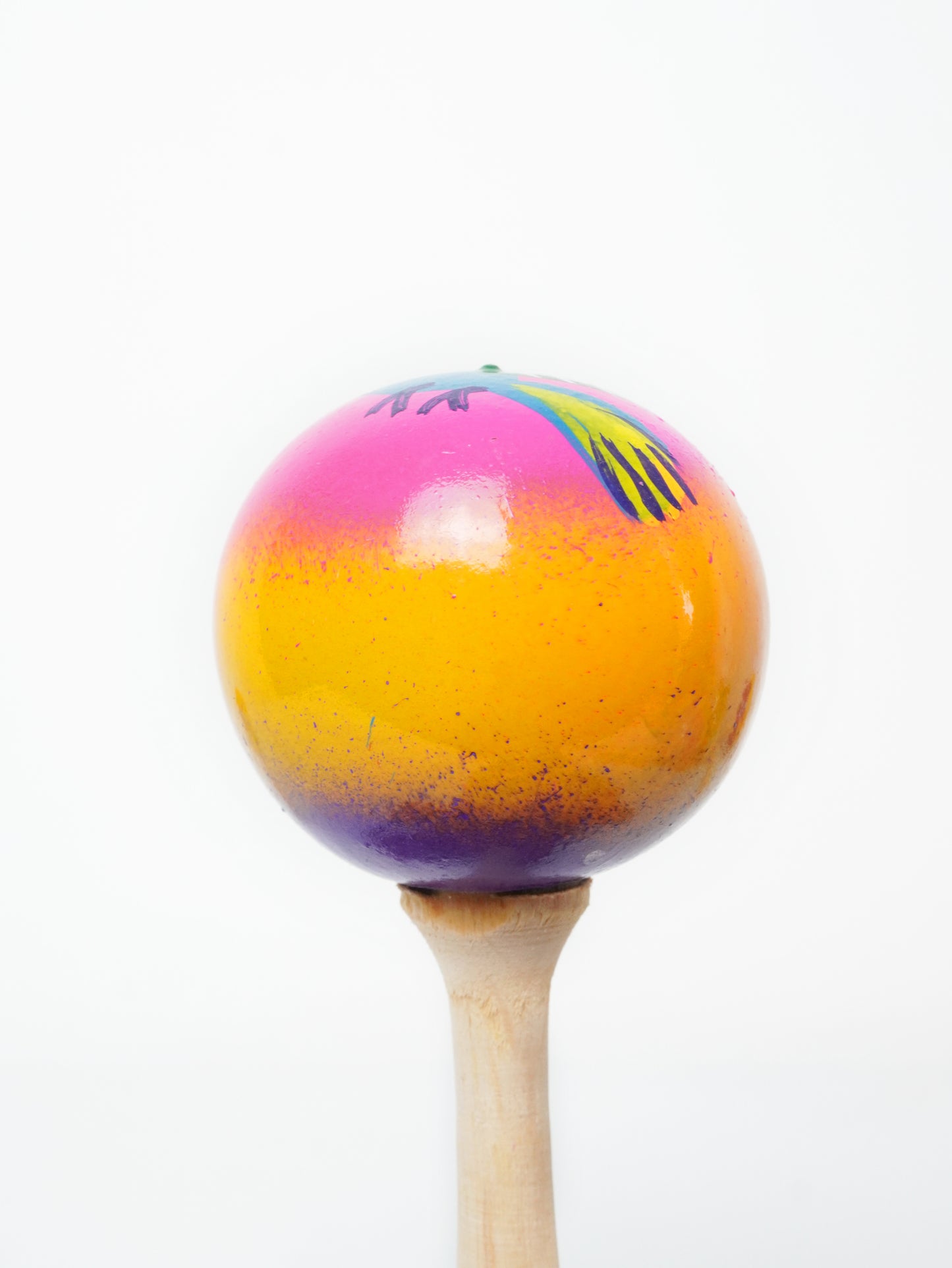 Maracas Artigianale Decorata - Dimensione Piccola